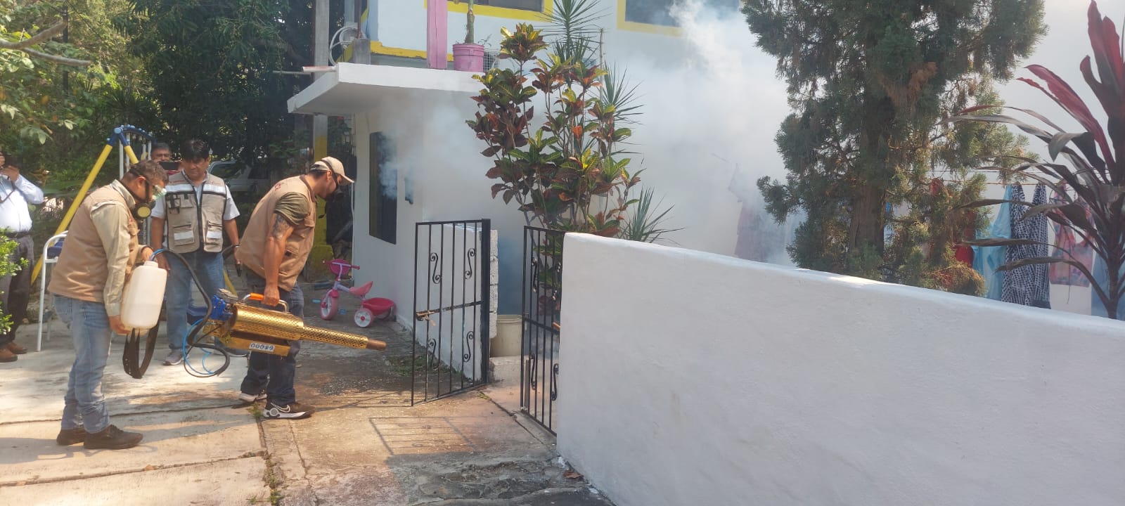 Refuerza SST campaña intensiva contra el dengue en Tamaulipas