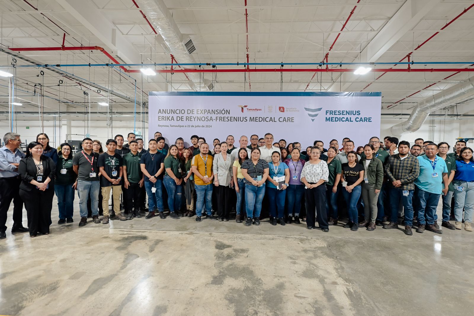 Anuncian gobernador y Erika de Reynosa inversión de 10 millones de dólares