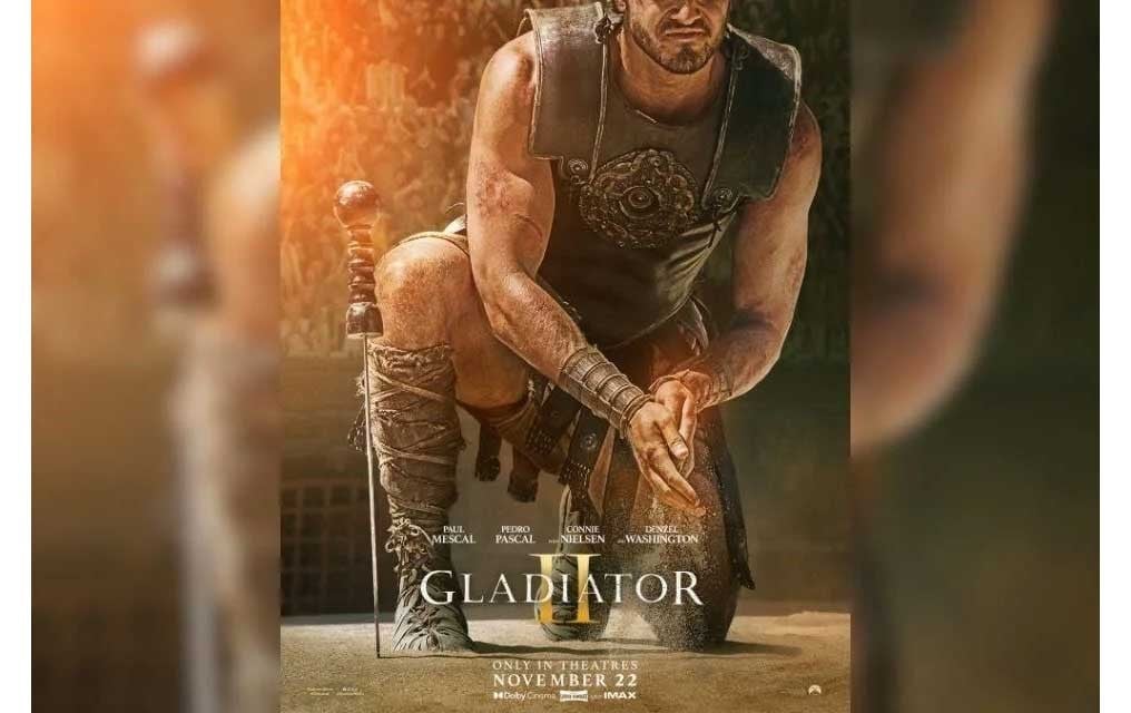 Revelan primer póster de ‘Gladiador II’ con Paul Mescal