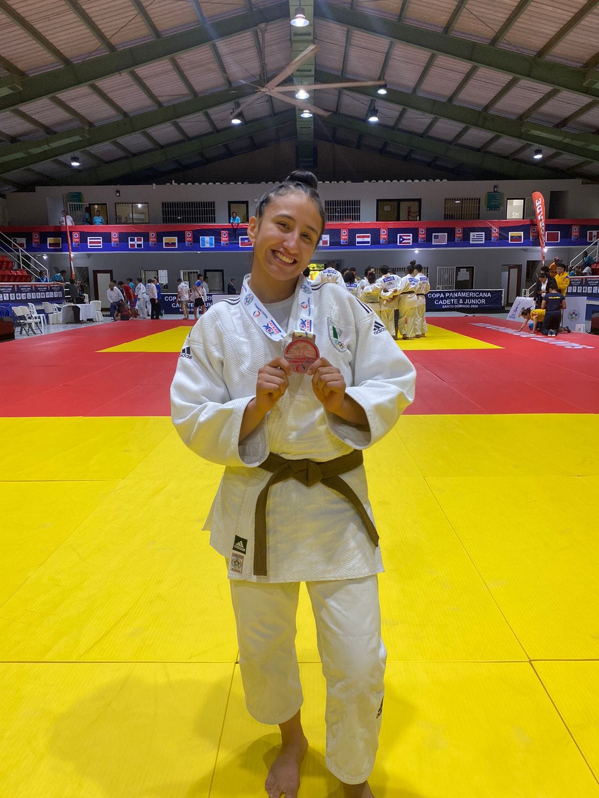 Frida Maya y Eduardo Sagastegui brillan en el Panamericano de Judo