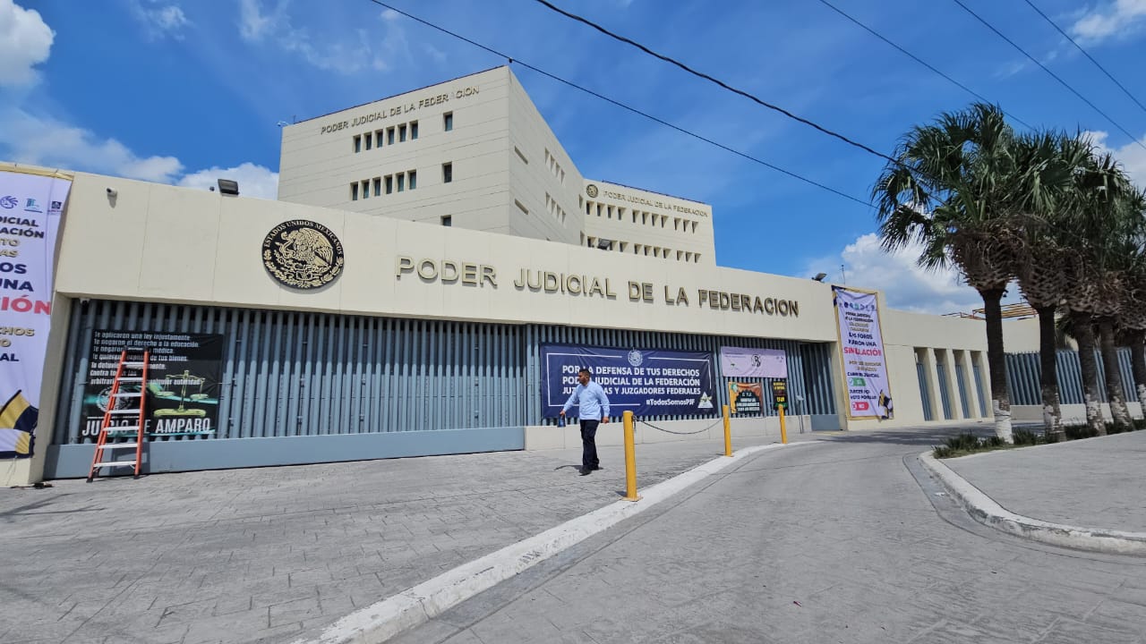 Poder judicial de la Federación en Matamoros continua labores de manera normal