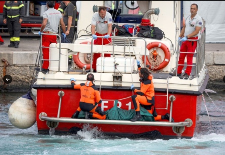 Identifican al magnate Mike Lynch entre los muertos del yate hundido en Sicilia, Italia
