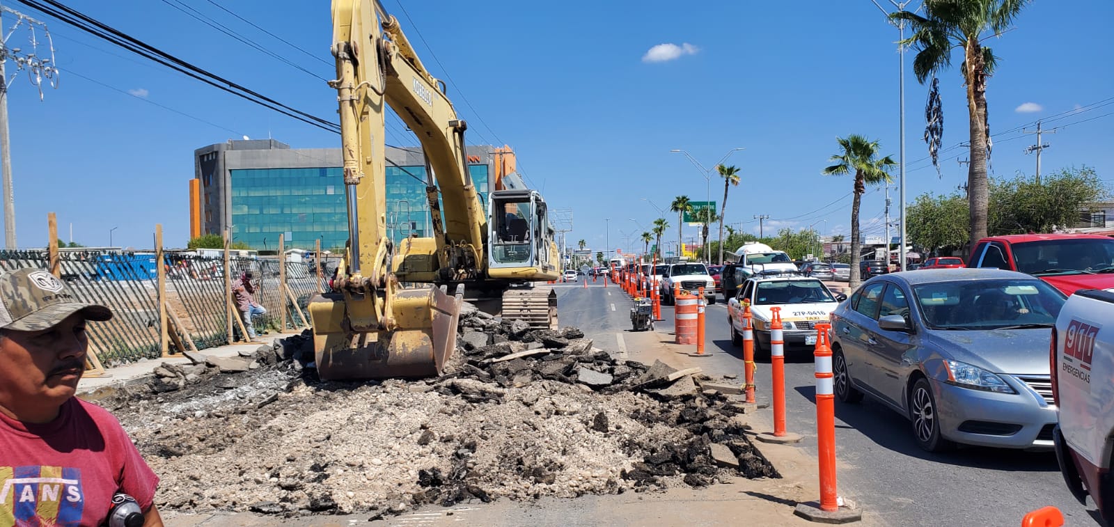 Invierte gobierno de Américo en zona norte casi 90 MDP en pavimentación y obra hidráulica