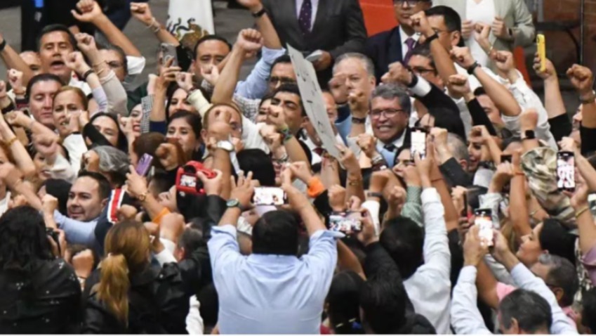 Con mayoría calificada, Cámara de Diputados aprueba en lo general la reforma al Poder Judicial