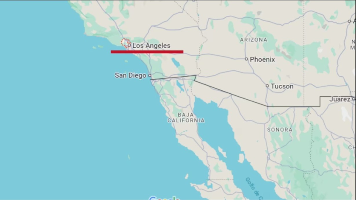 Sismo de 4.7 estremeció a Los Ángeles durante la mañana de este jueves