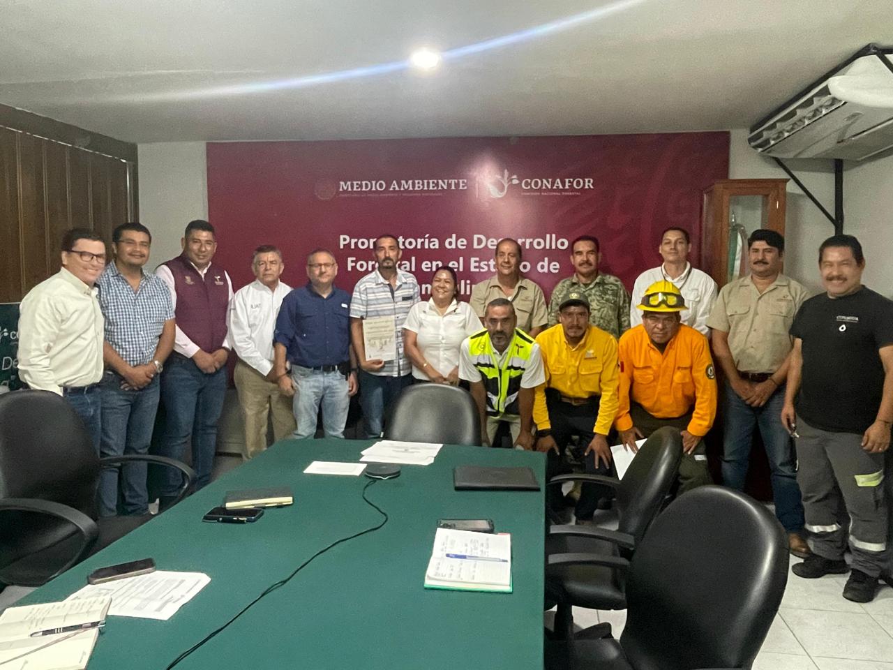 Realizan Segunda Reunión Ordinaria del Comité Estatal de Manejo del Fuego