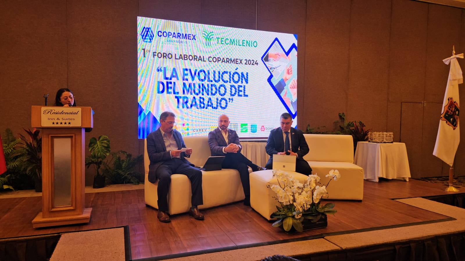 Realiza Coparmex Primer Foro Laboral en Matamoros