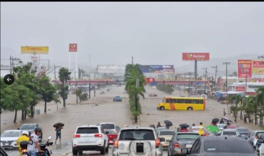 Suman 5 muertos en Guerrero tras primer impacto de John