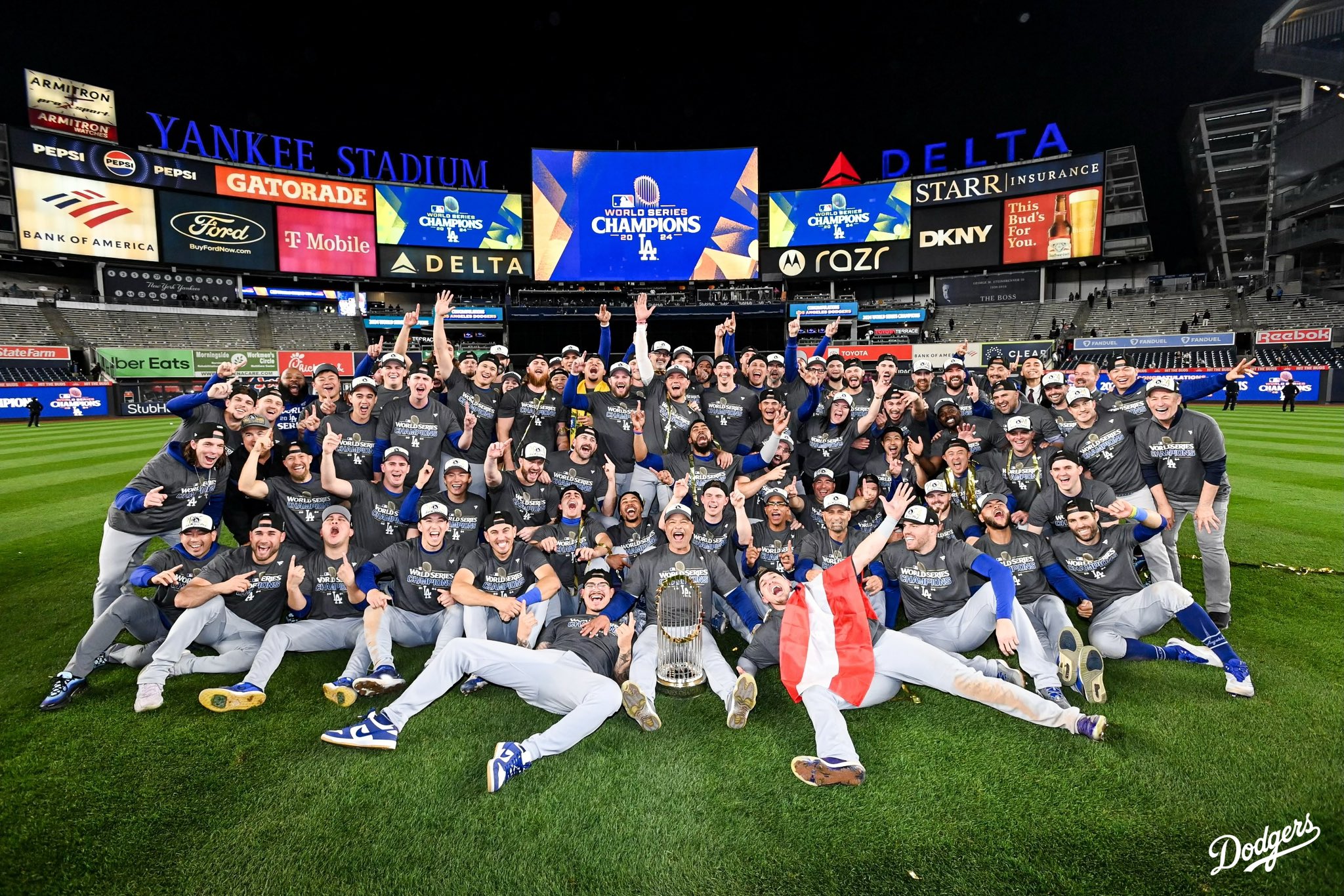 Dodgers se lleva serie mundial