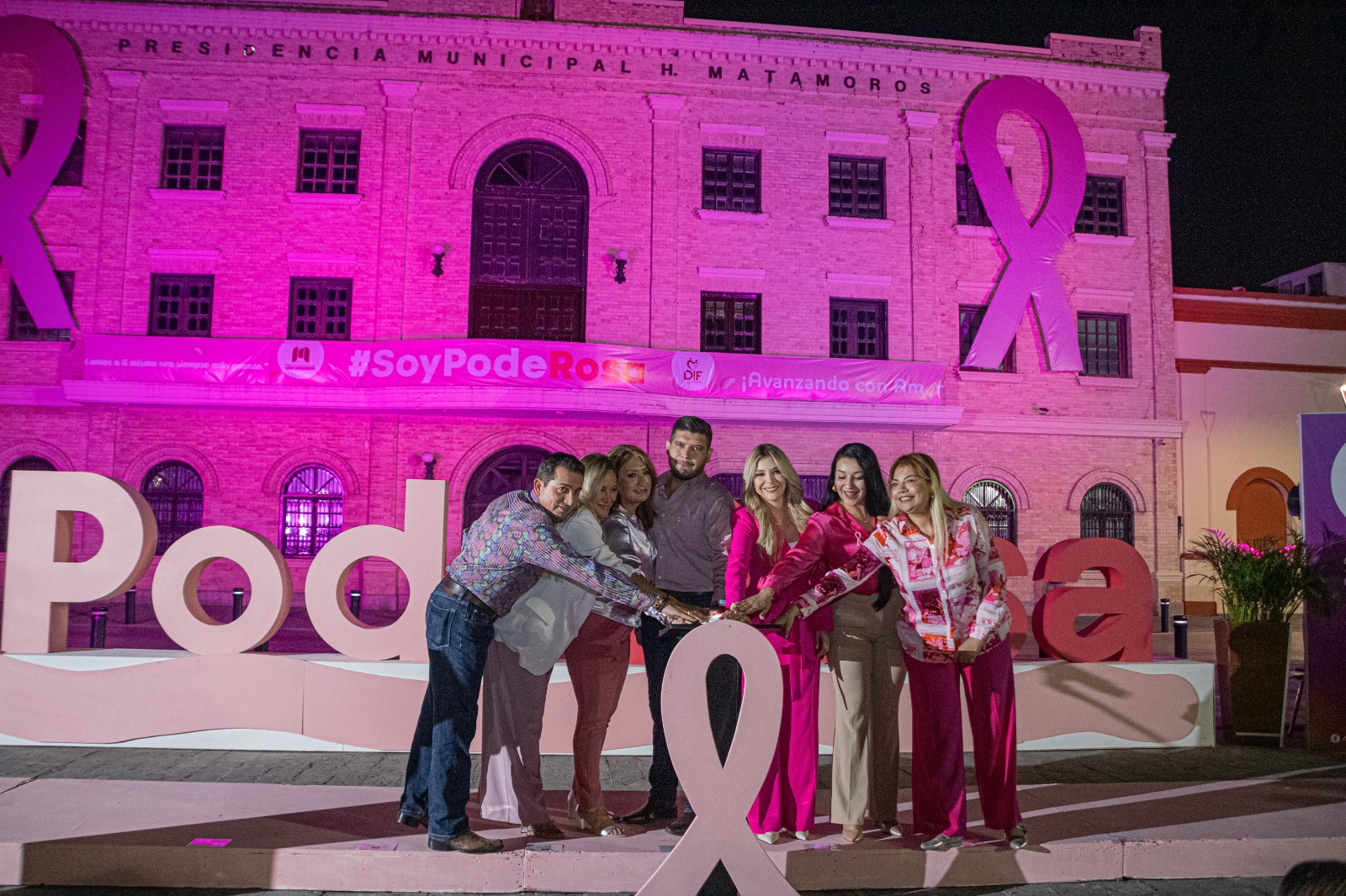 En Matamoros hay “Poder Rosa” de lucha contra el cáncerr