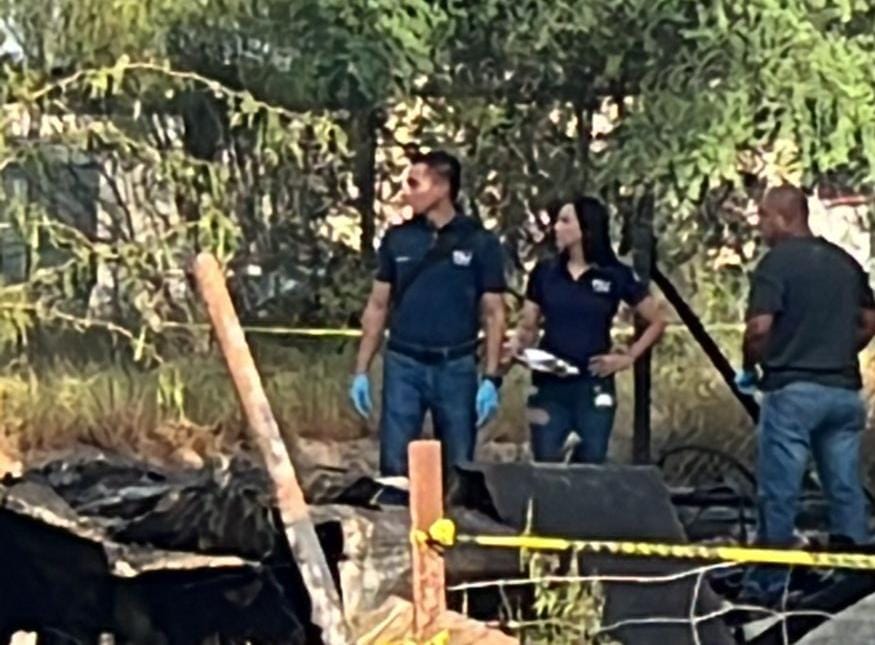 Incendio en vivienda de madera deja un muerto en Reynosa