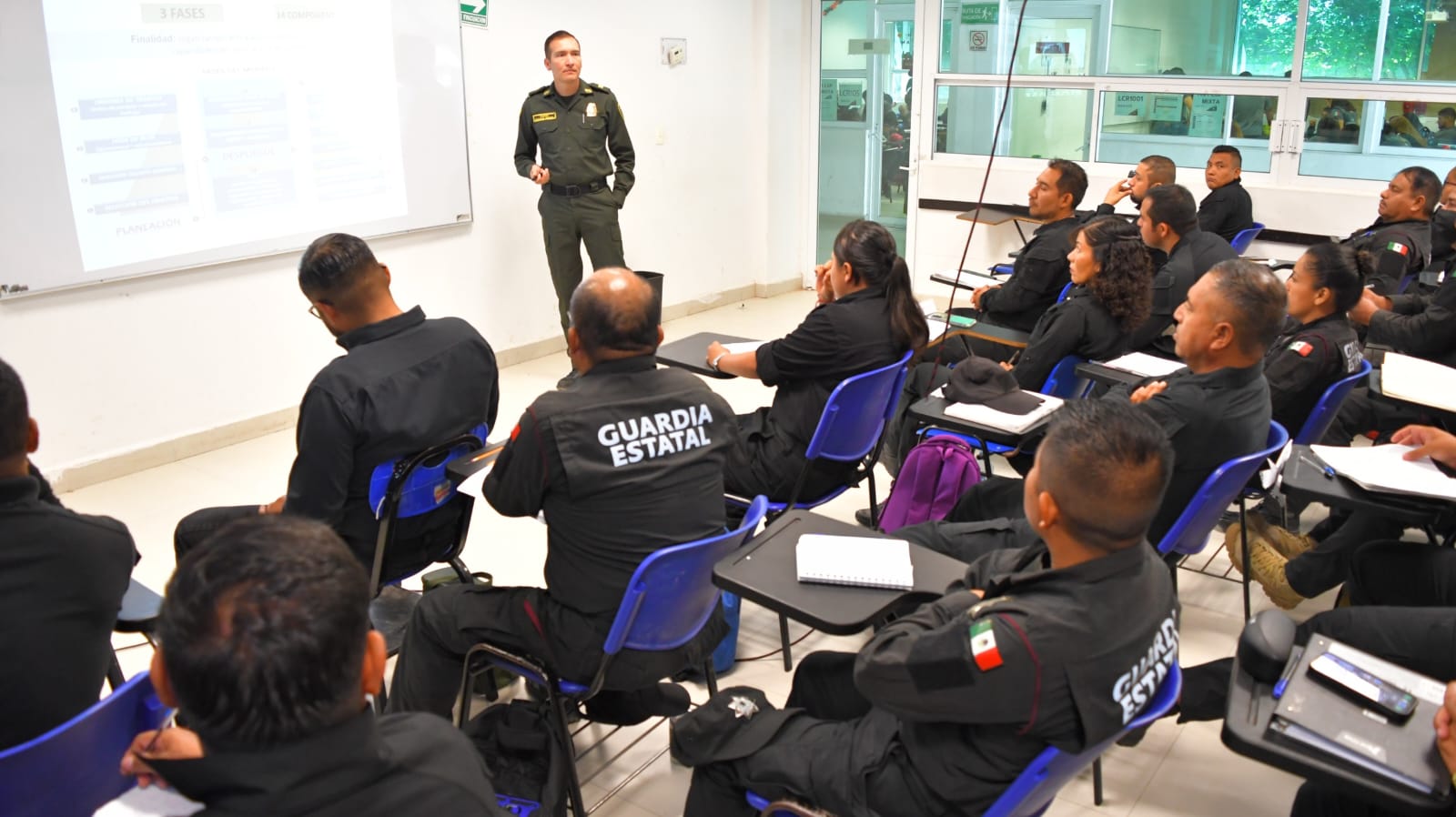 Recibe Guardia Estatal capacitación internacional de inteligencia y contrainteligencia