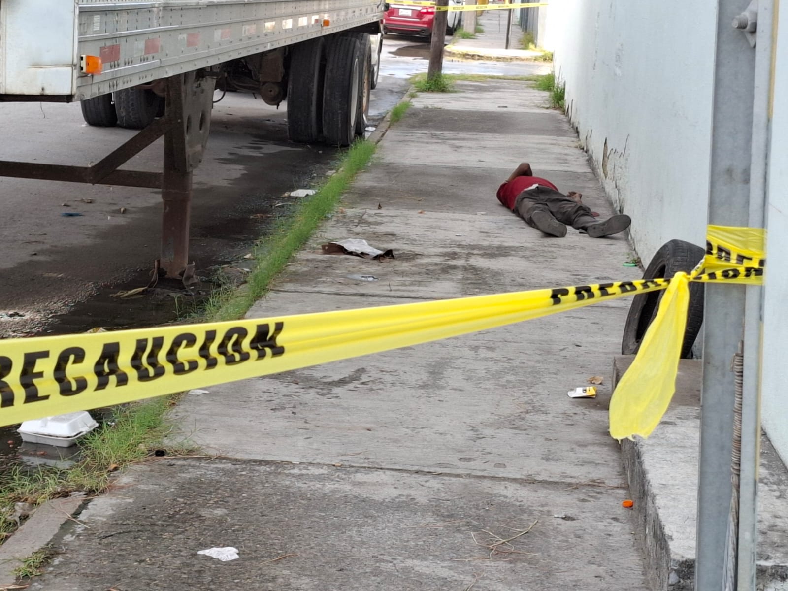 HALLAN A HOMBRE SIN VIDA EN VIA PUBLICA DE LA COLONIA SAN FRANCISCO.