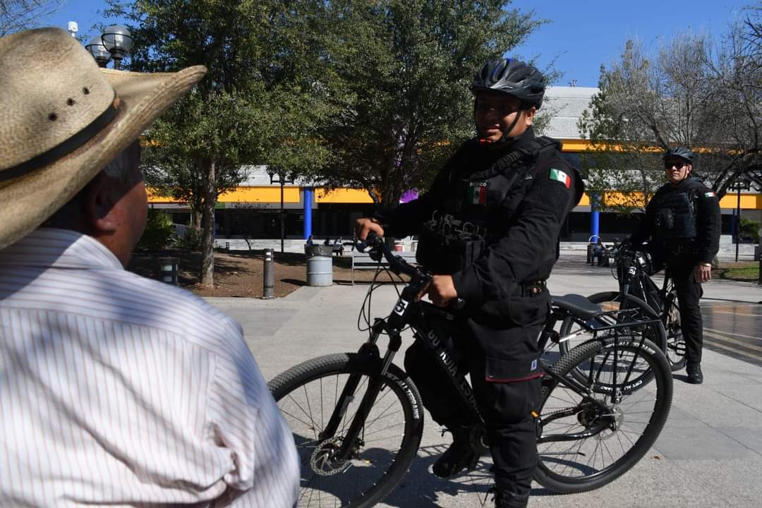 Brinda agrupamiento ciclista de la Guardia Estatal vigilancia