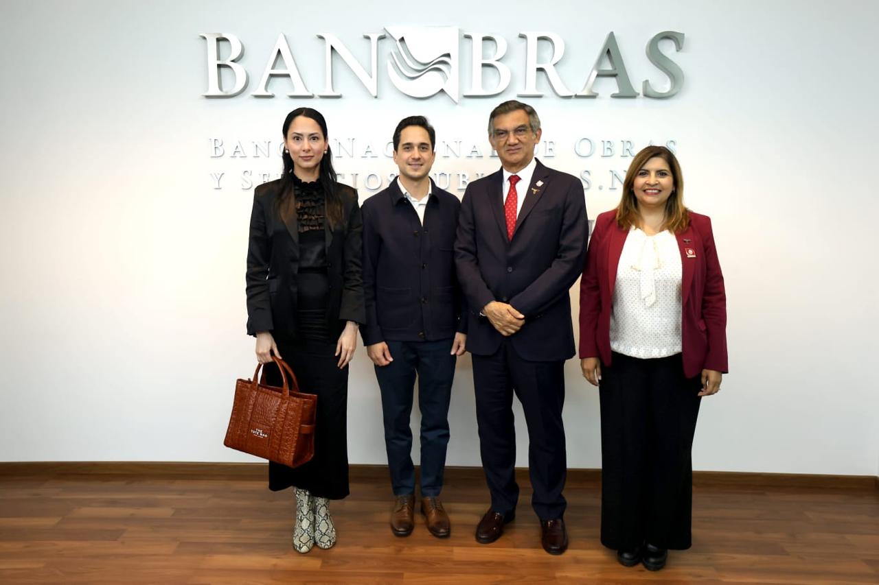 Gobernador de Tamaulipas y director de Banobras impulsan proyectos