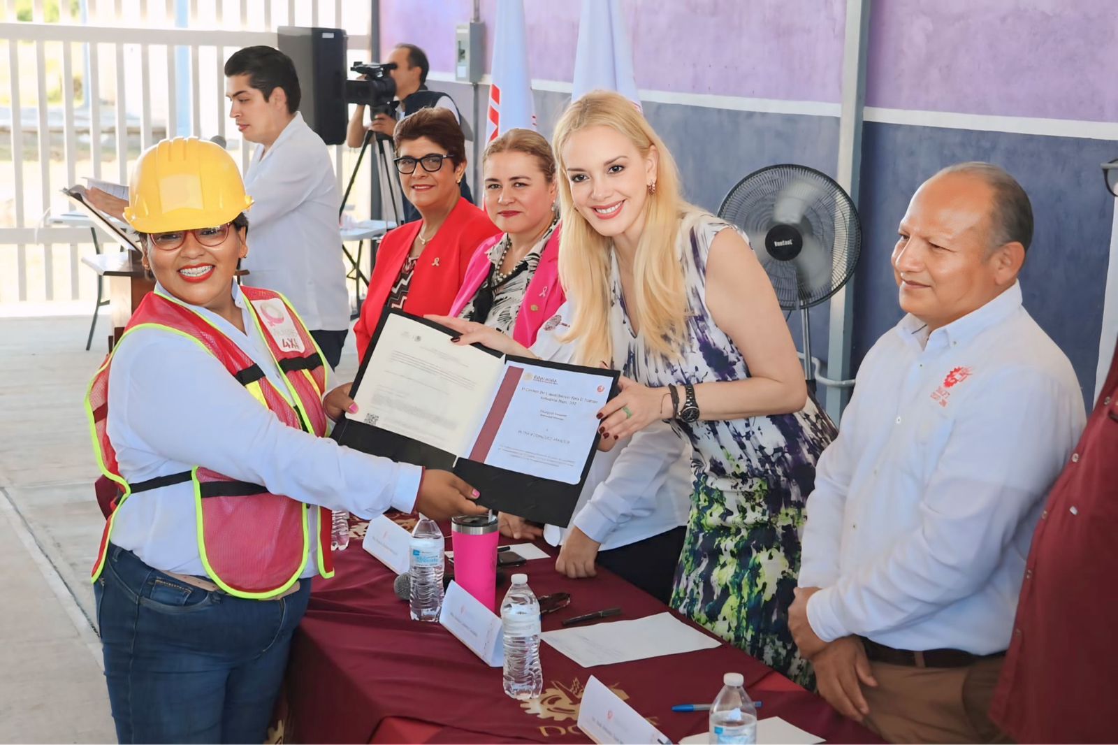 Clausuran Programa Mujeres 4×4 y firman convenio Punto Rosa en Altamira