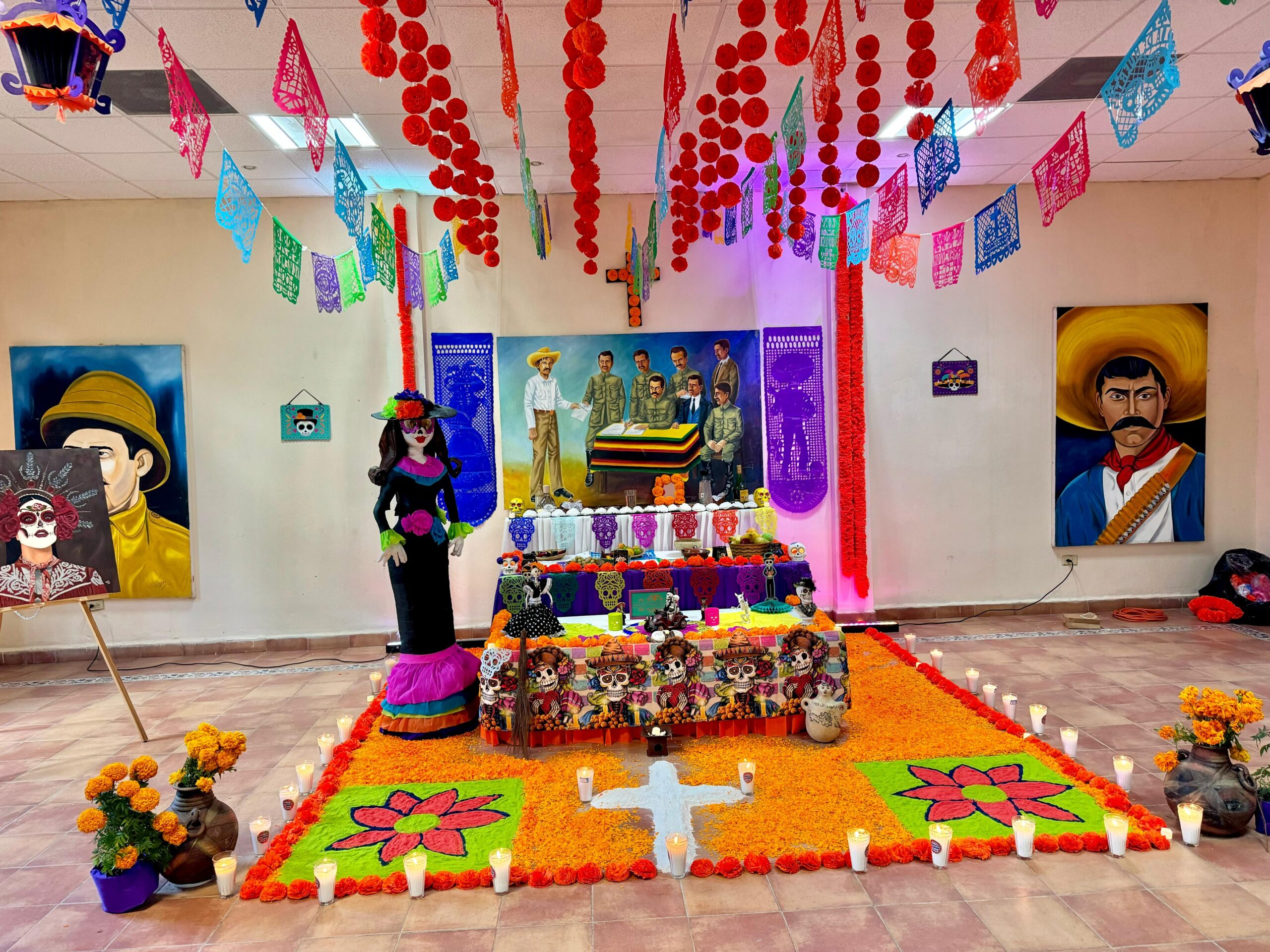 RINDEN HOMENAJE AL GRAL. LUCIO BLANCO CON ALTAR
