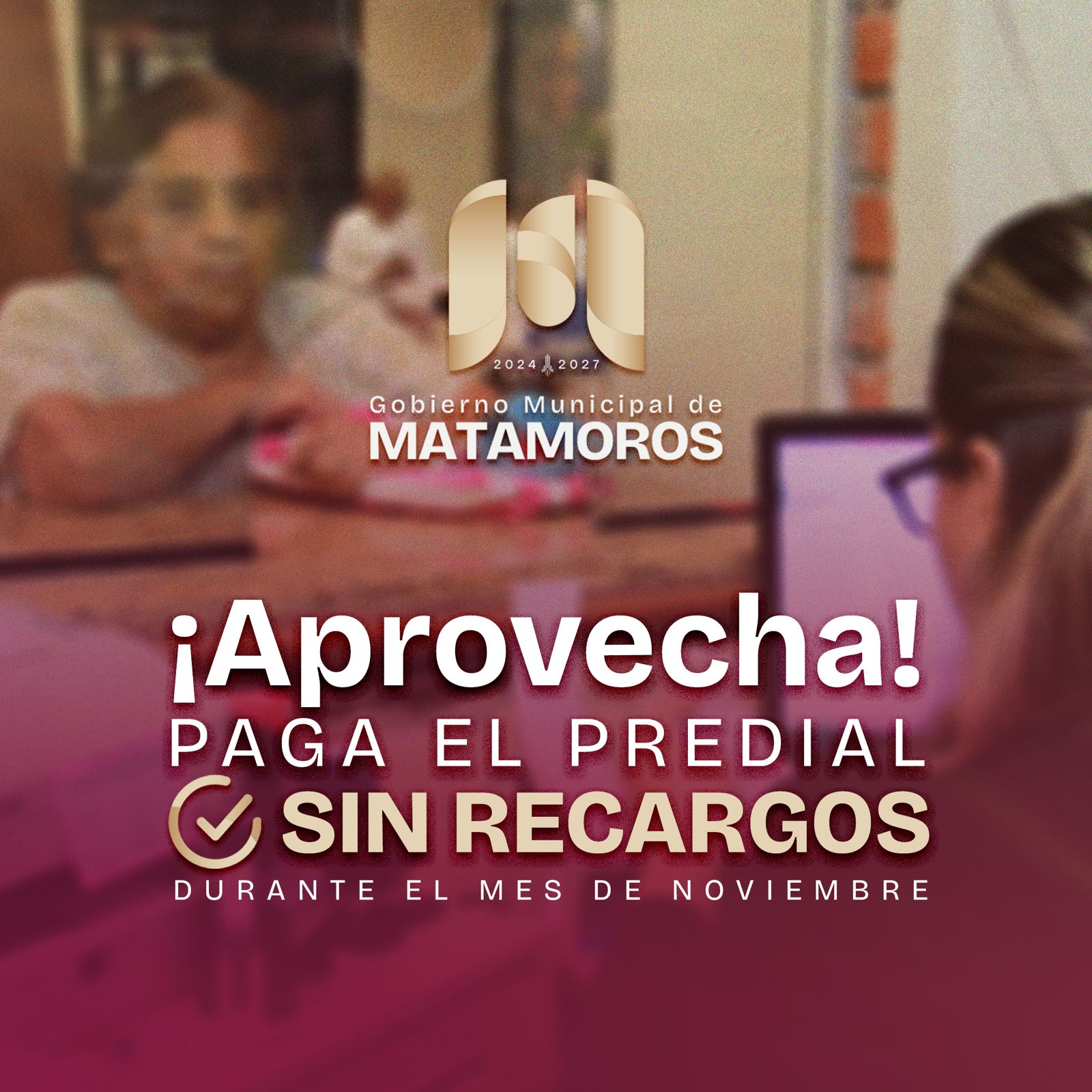 Alcalde de Matamoros llama a regularizar pago de predial sin recargos
