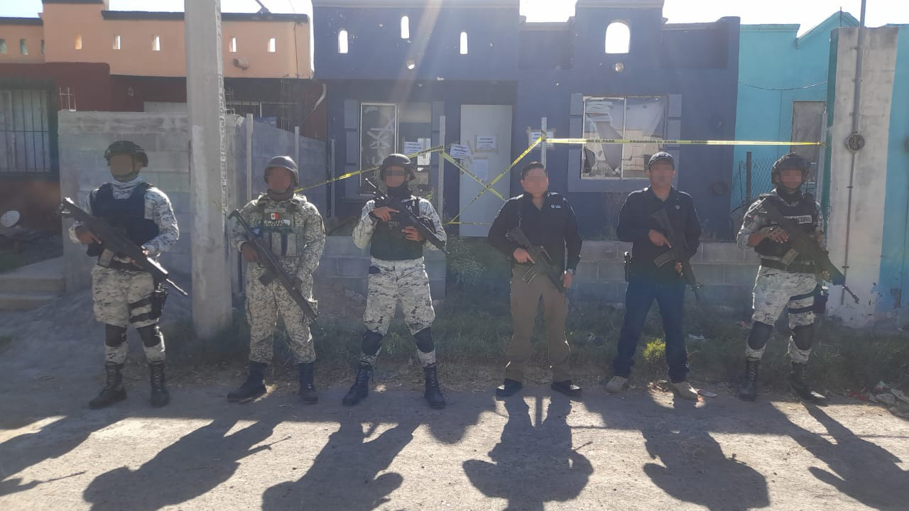 Asegura FGJ de Tamaulipas inmueble en el municipio de Camargo