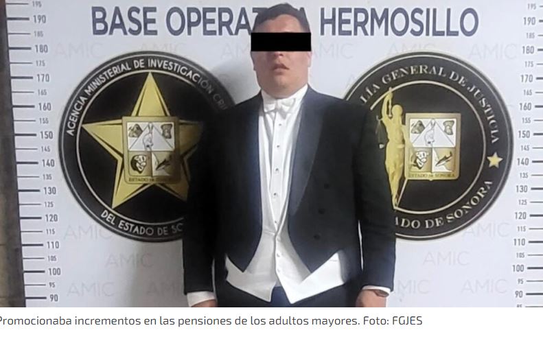 NOVIO FUGITIVO ES DETENIDO EN PLENA BODA POR COMETER FRAUDE A 28 ABUELITOS