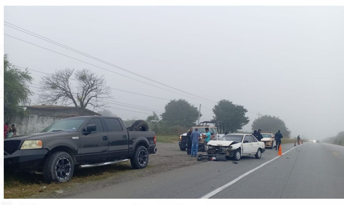 Guardia Estatal brinda auxilio en accidente en Hidalgo
