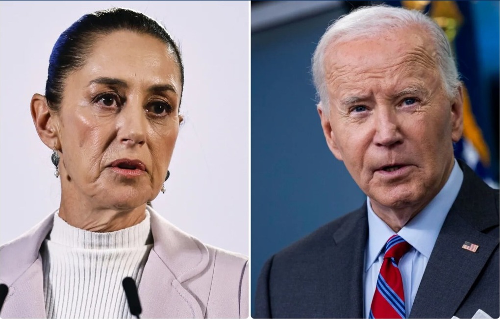 Biden agradece apoyo de Sheinbaum en incautación de fentanilo