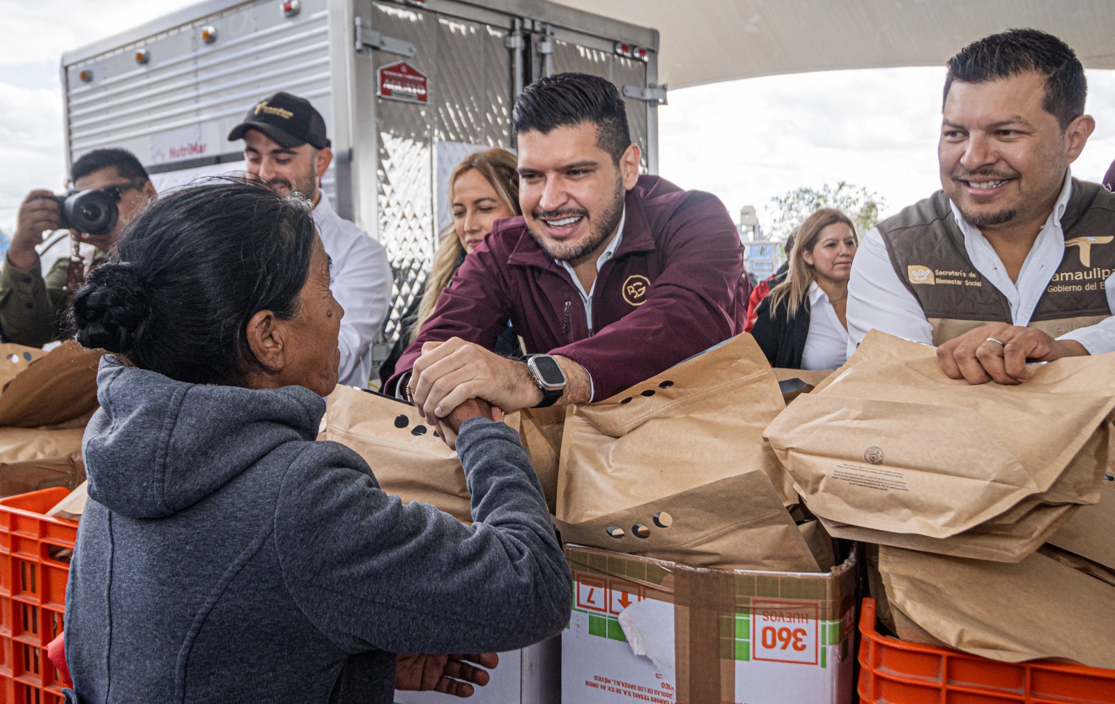 Concluye tercera entrega del programa Nutrimar en Matamoros