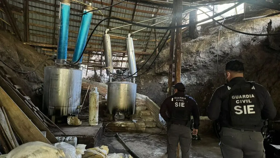 Desmantelan ‘narco laboratorio’  en Michoacán