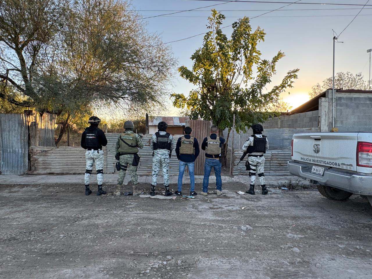 FISCALÍA, SEDENA Y GN CATEAN CASA EN REYNOSA