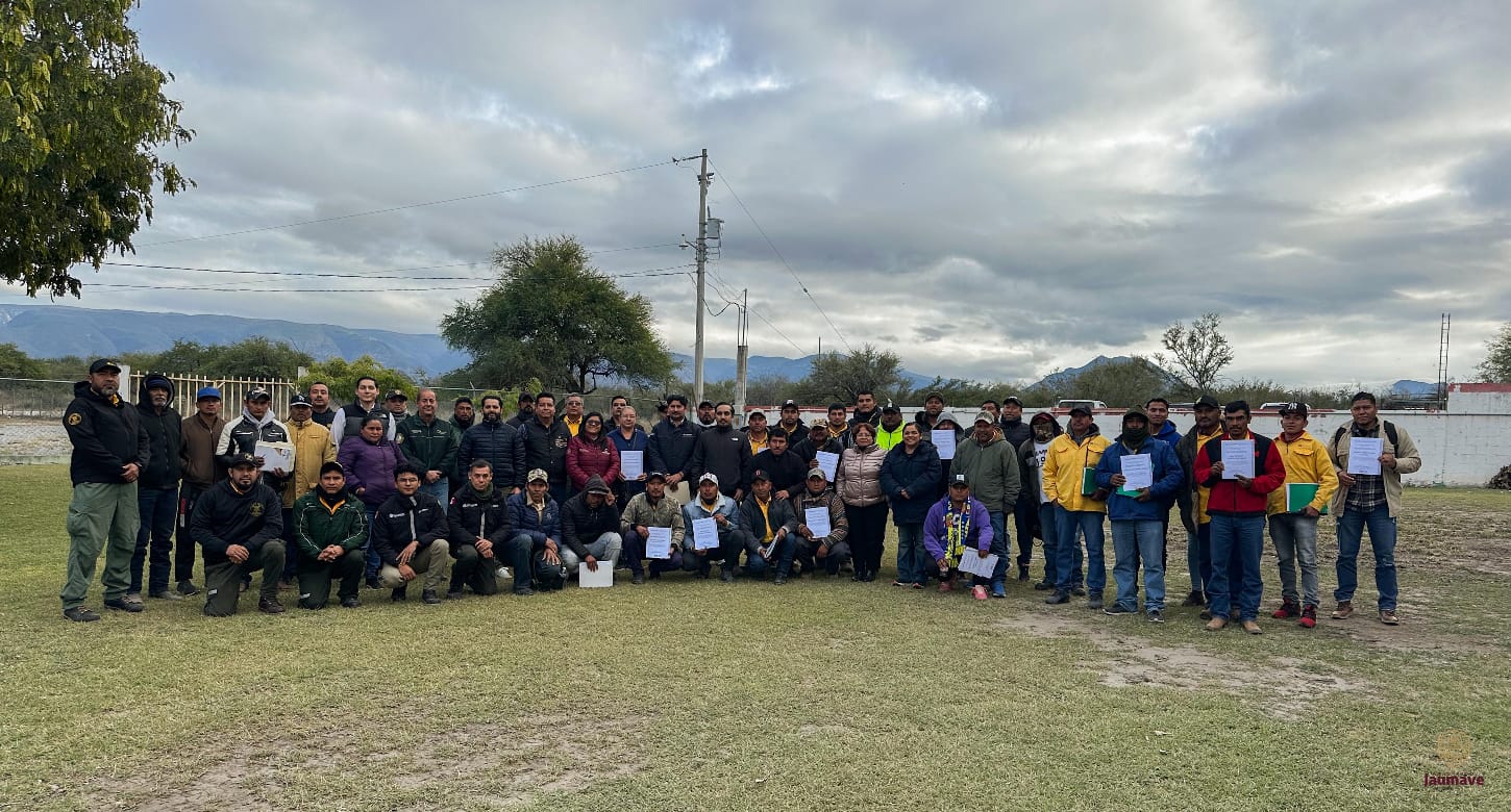 Recibimos capacitación brigadas rurales de los municipios del altiplano tamaulipeco