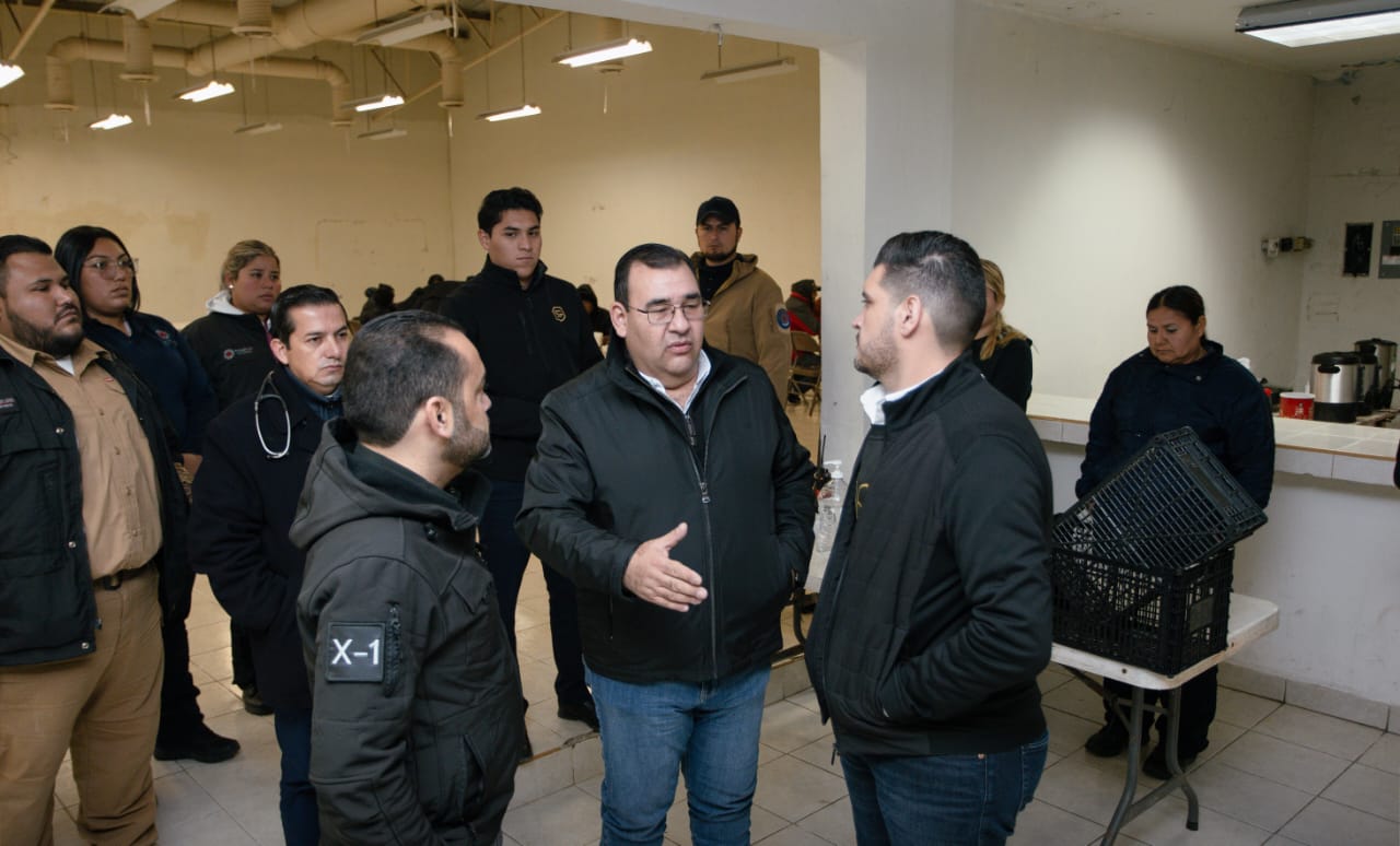 RECIBEN ASISTENCIA DEL AYUNTAMIENTO DE MATAMOROS EN ALBERGUE