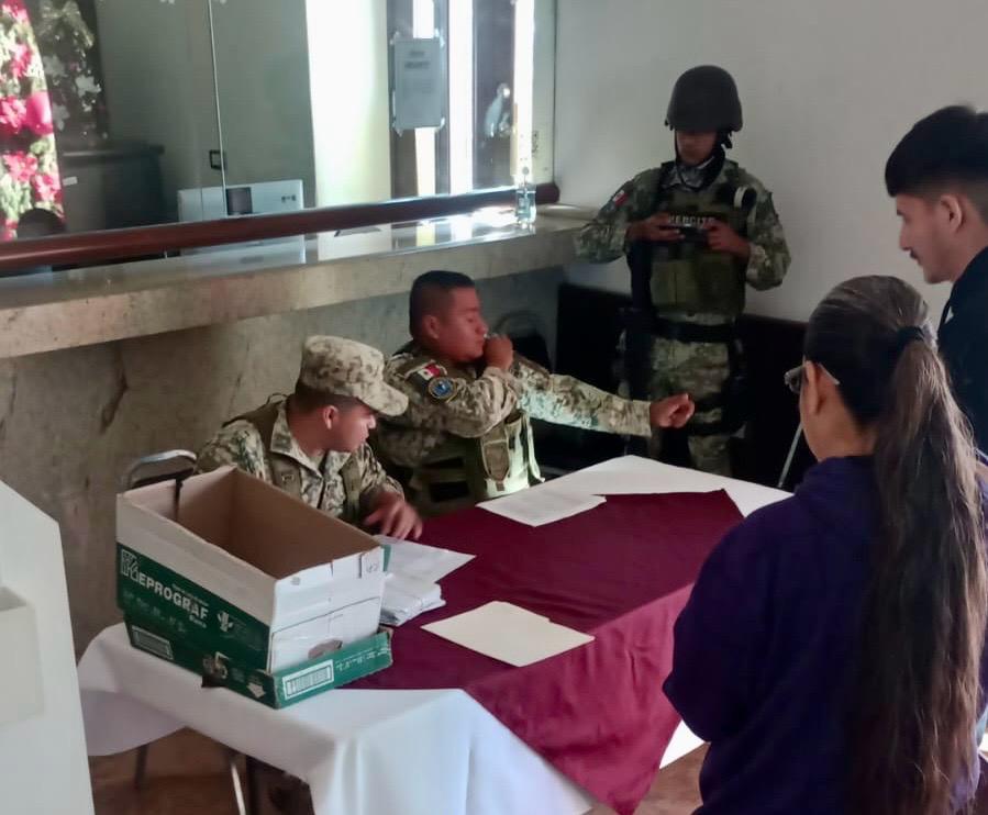 Segunda semana para entrega de cartilla militar en San Fernando para jóvenes de la clase 2006