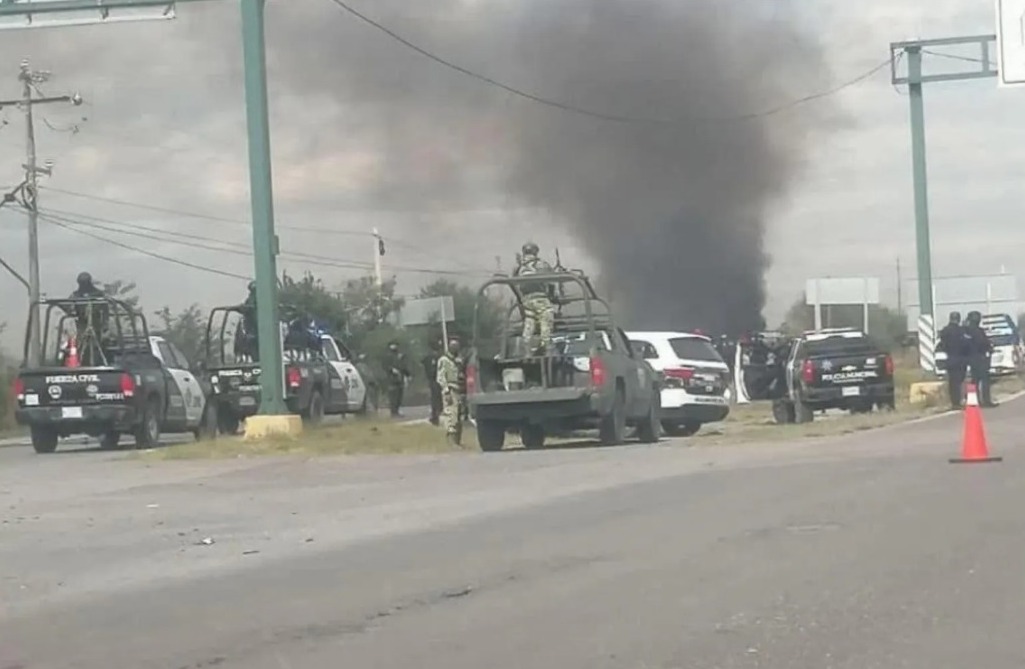 Jornada violenta en Nuevo León deja al menos un muerto y varios bloqueos