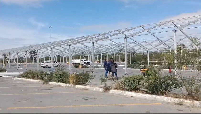 Construye Gobierno Federal gigantesco albergue para migrantes en Reynosa