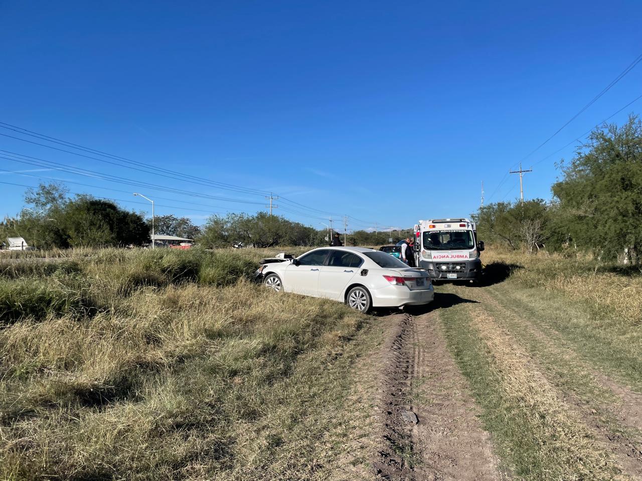 Encontronazo en la joya en San Fernando deja dos lesionados