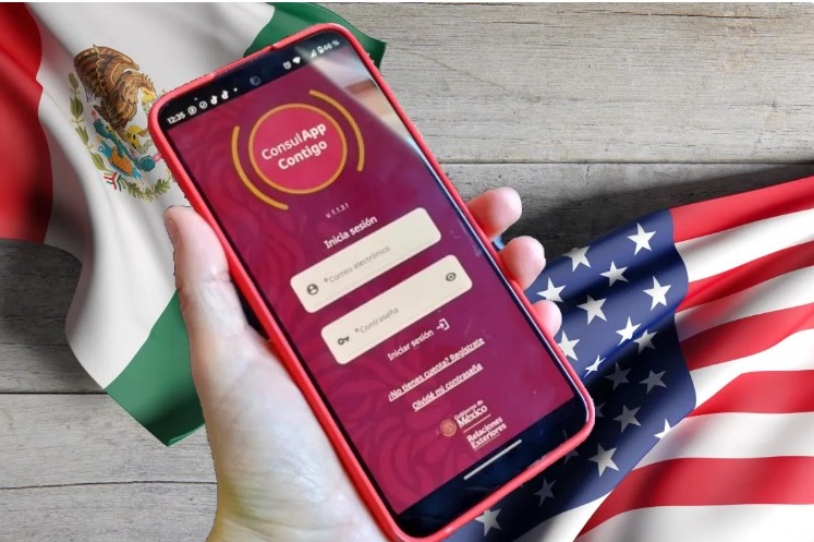 Nueva aplicación permite a mexicanos notificar al consulado si es detenido