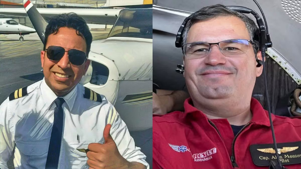 IDENTIFICAN A PILOTOS MEXICANOS DE AMBULANCIA AÉREA QUE SE ESTRELLÓ EN FILADELFIA