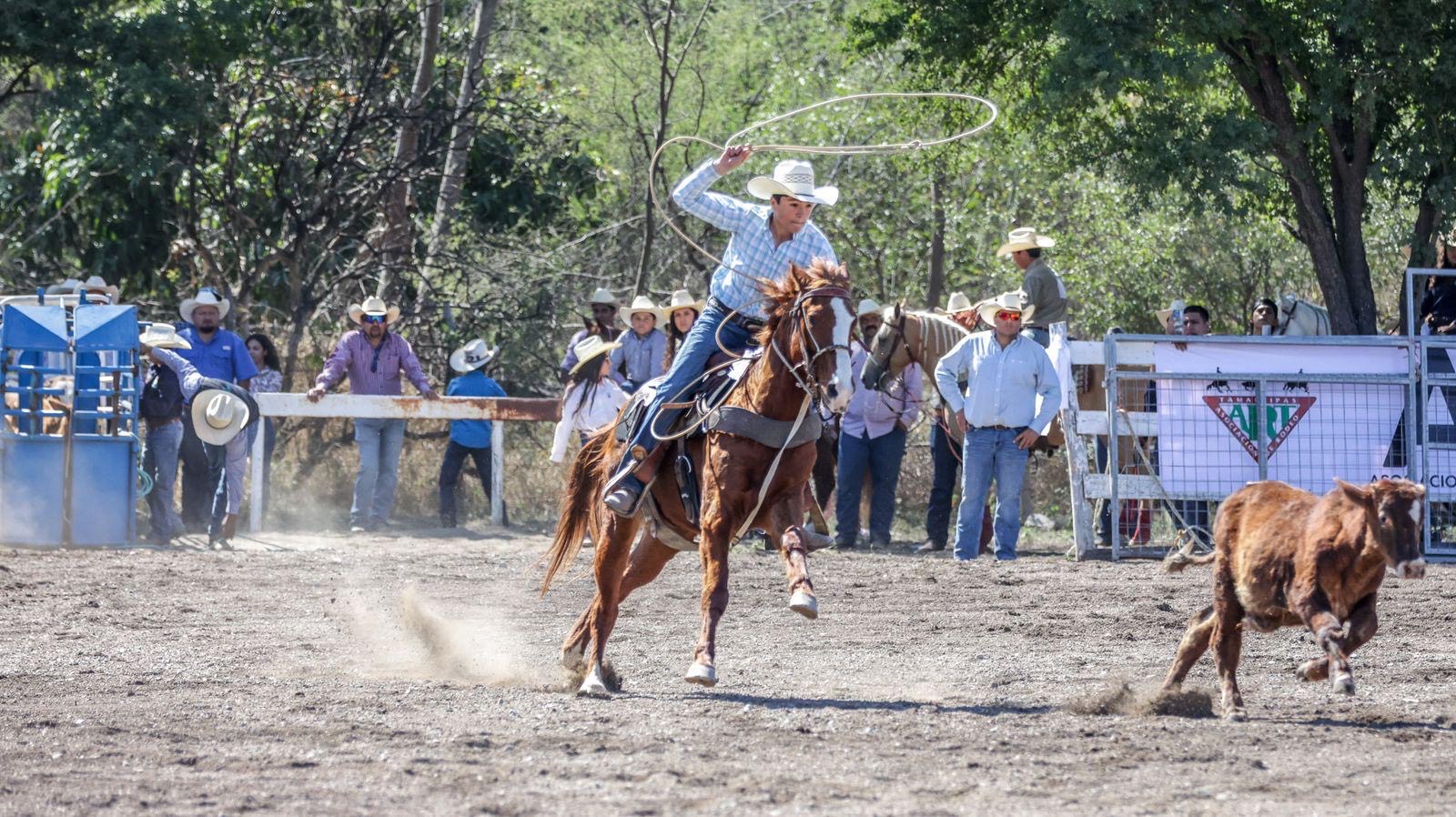 Brilla rodeo tamaulipeco en etapa estatal rumbo a los Nacionales CONADE 2025