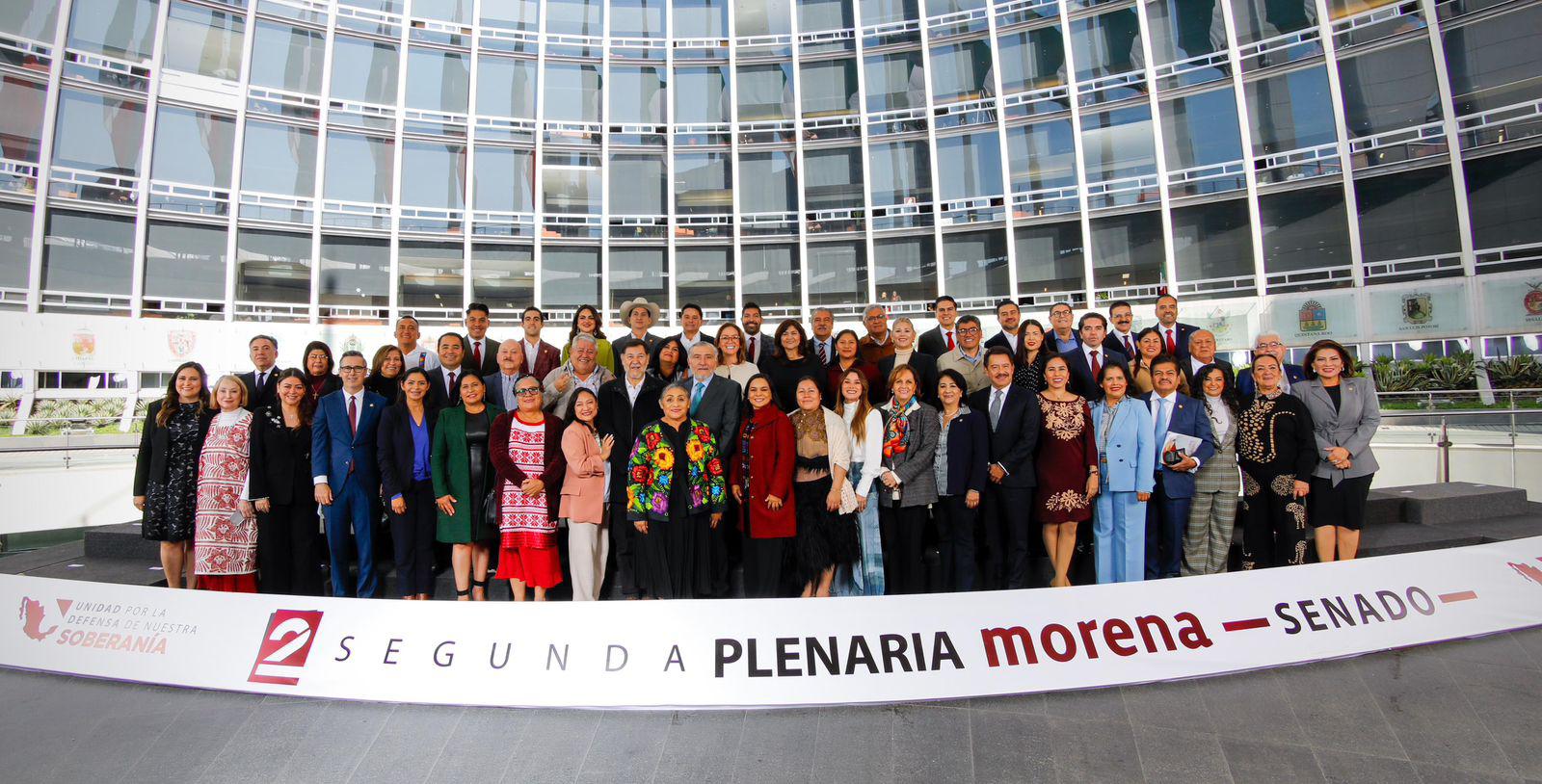 Senadores Morena ratifican apoyo a la Presidenta Claudia Sheinbaum