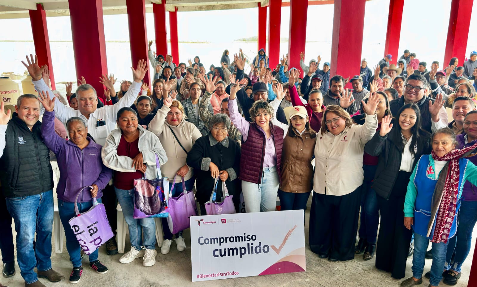 Lleva SEBIEN apoyos a San Fernando