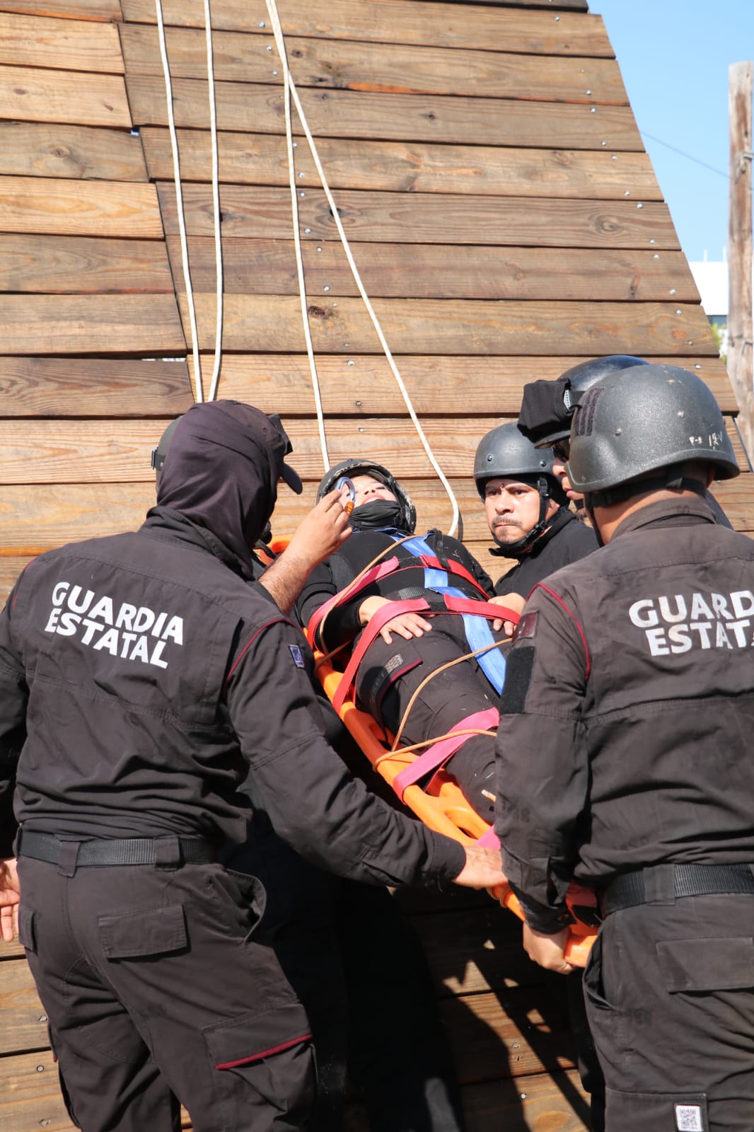 Concluye GE primer bloque del Curso de Medicina Táctica Policial 2025