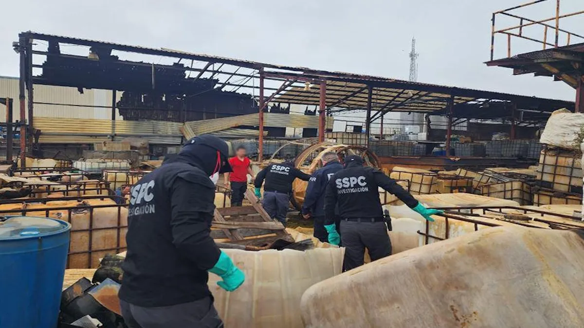 Aseguran laboratorio clandestino en García, Nuevo León