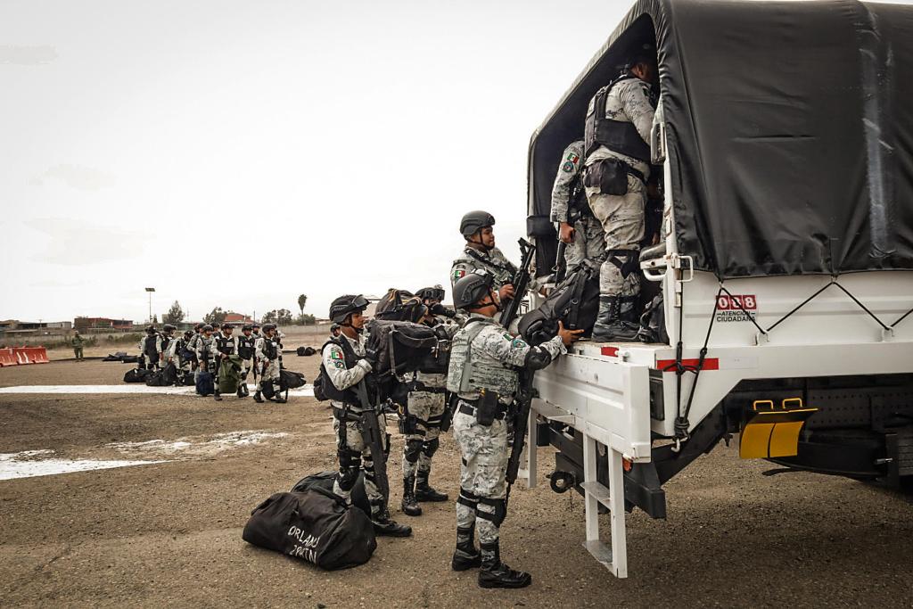 Guardia Nacional decomisa más de media tonelada de drogas en cruce con EE.UU.