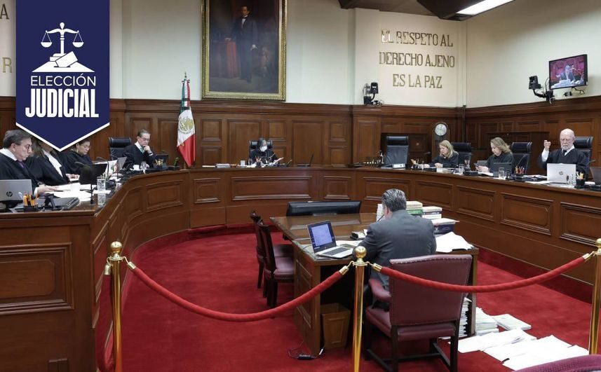 La SCJN rechazo la lista de las 995 candidaturas para elección judicial