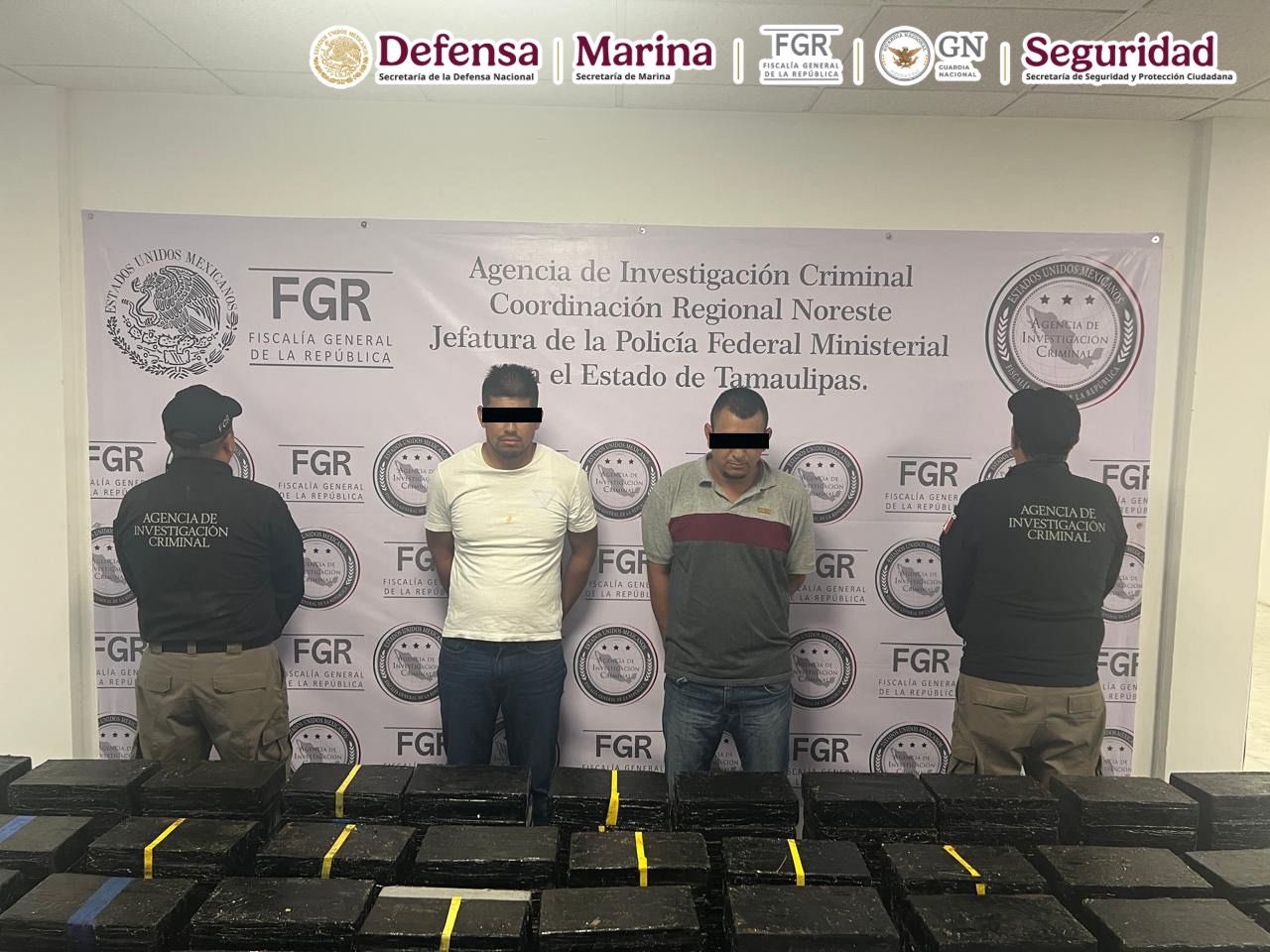 Decomisan 700 kilos de metanfetamina en camión de tostadas en Tamaulipas