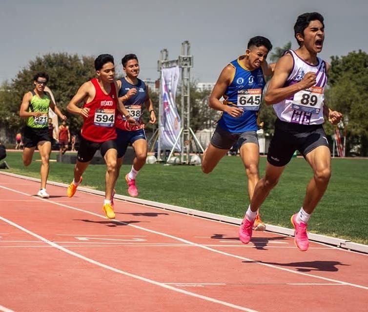 Tamaulipeco Yeray Becerra sigue brillando en el atletismo nacional e internacional
