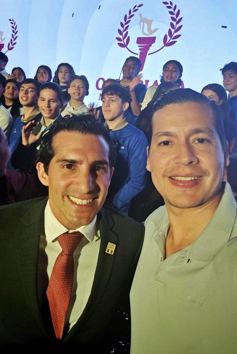 INDE Tamaulipas presente en la presentación de Olimpiada Nacional CONADE 2025