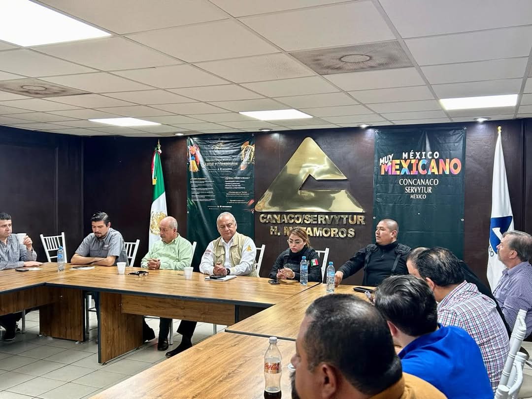 Reconocen comerciantes de Matamoros avances en seguridad pública