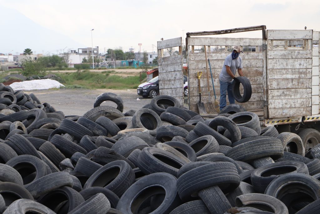 Exitoso operativo de recolección de llantas en Matamoros supera expectativas