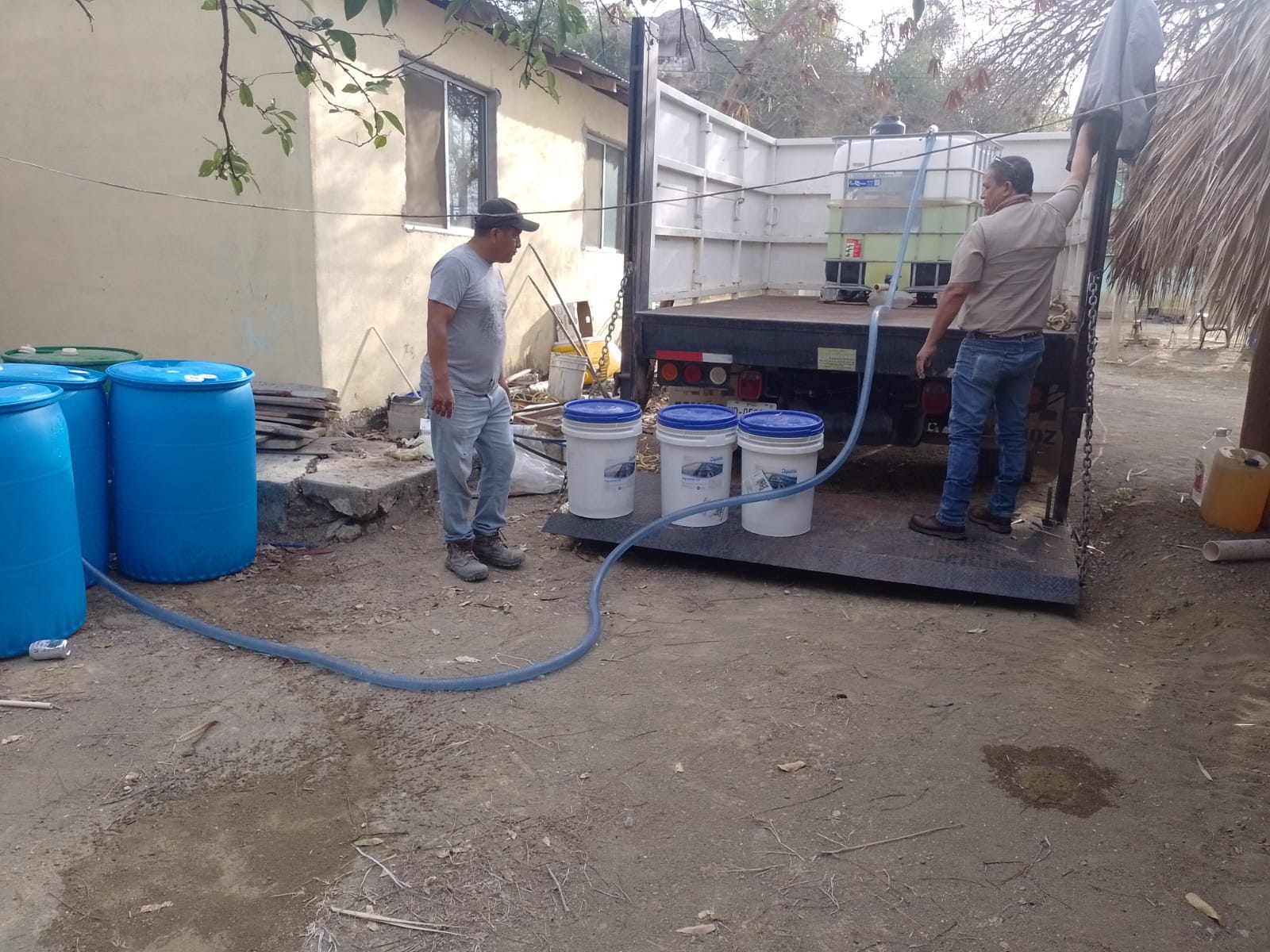 Fortalece Secretaría de Recursos Hidráulicos desinfección del agua en Tamaulipas